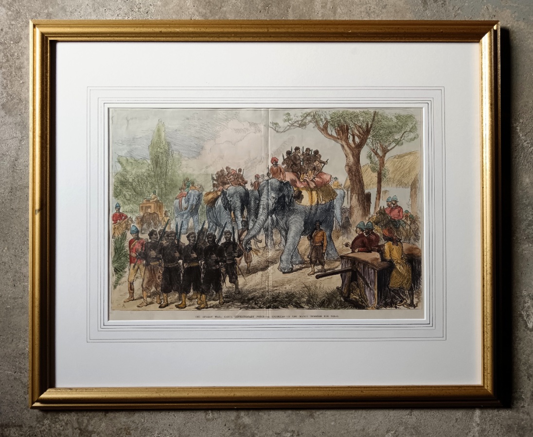 The march toward Kabul of the British army Second Anglo Afghan War (4).jpg